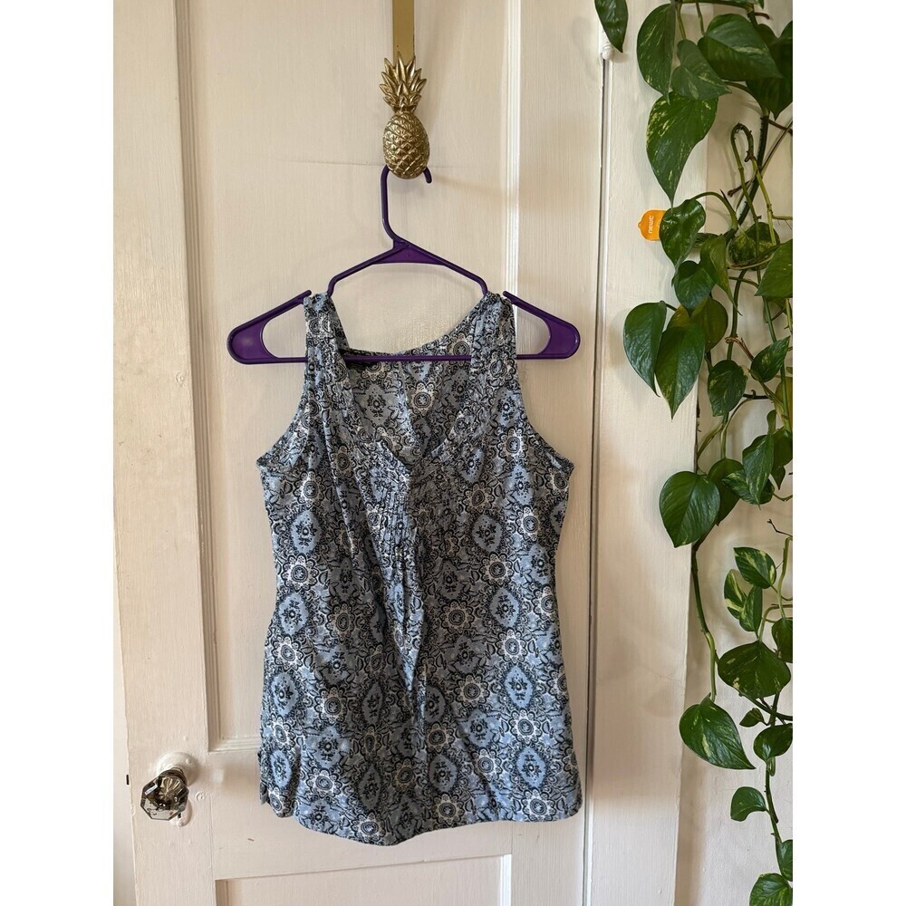 Eddie Bauer women’s size medium blue sleeveless dress